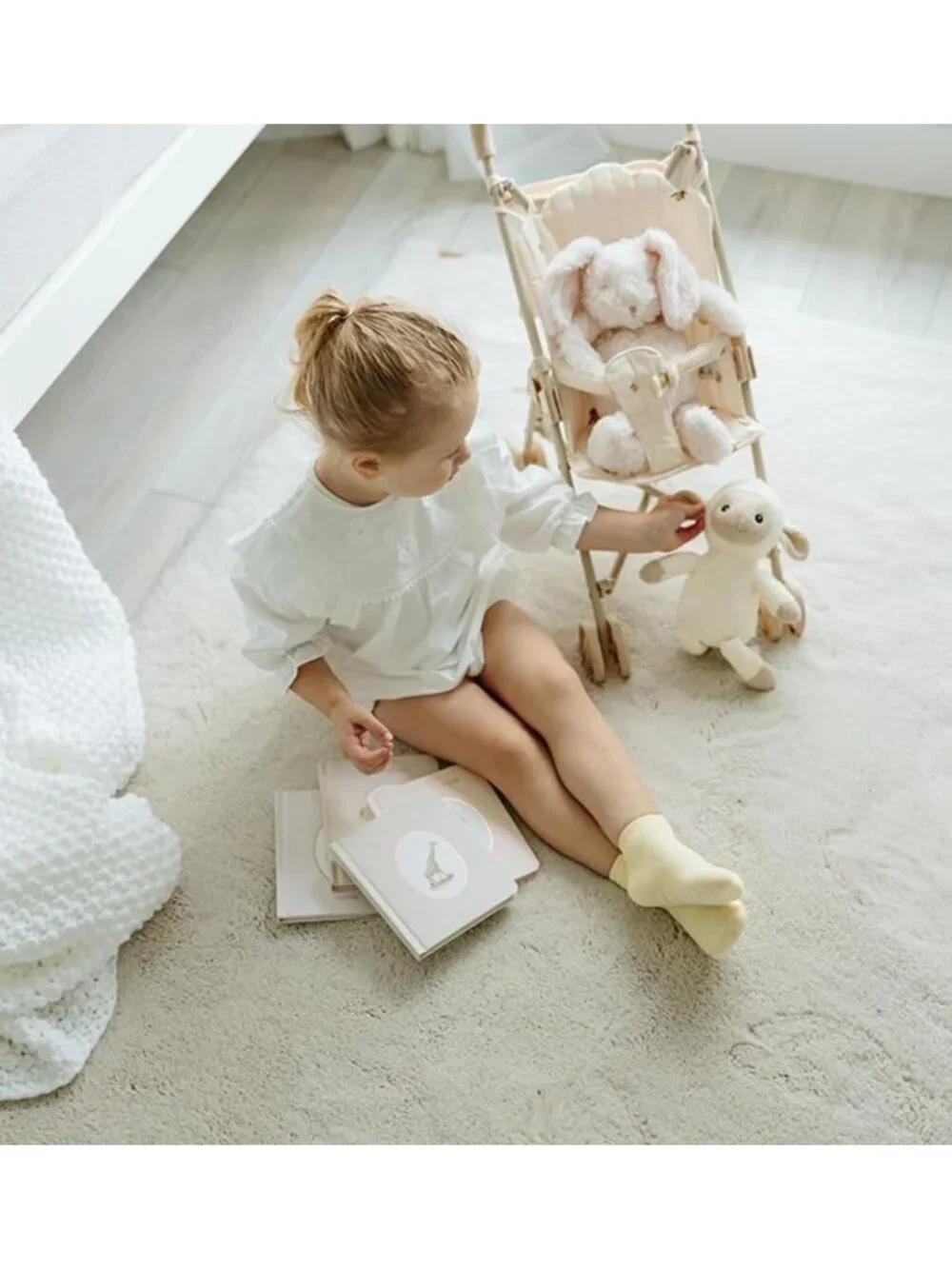 Soft Cotton Non-Slip Ankle Socks for Infants & Toddlers - 12 Pack, Unisex
